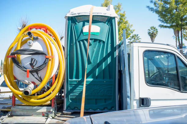 Porta potty delivery and setup in Jurupa Valley, CA